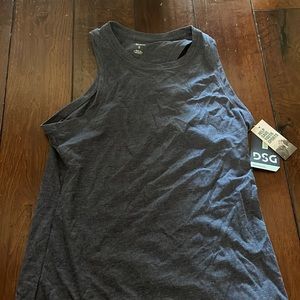 Brand new DSG Darn blue tank top